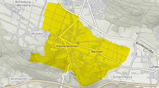 Immobilienpreisekarte Porta Westfalica Kleinenbremen